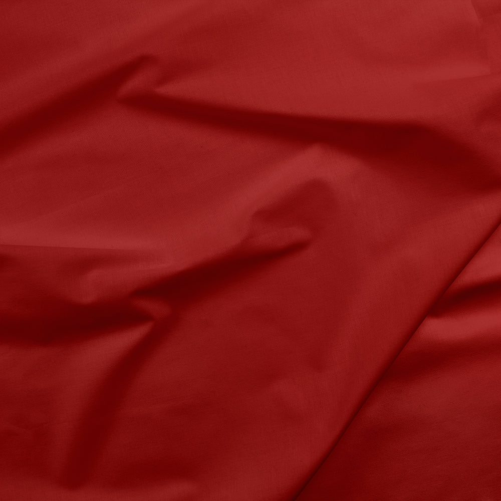 The Doctor Red Taffeta Fabric