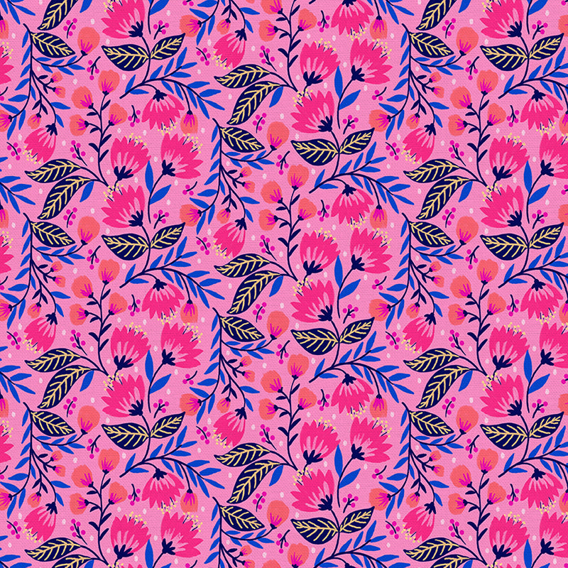 Vibrant Blooms By Jess Phoenix – Paintbrush Studio Fabrics