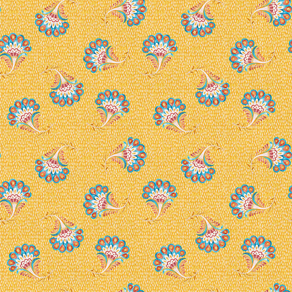 Floral Motif - Yellow