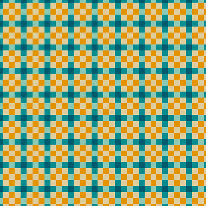 Quilted - Teal