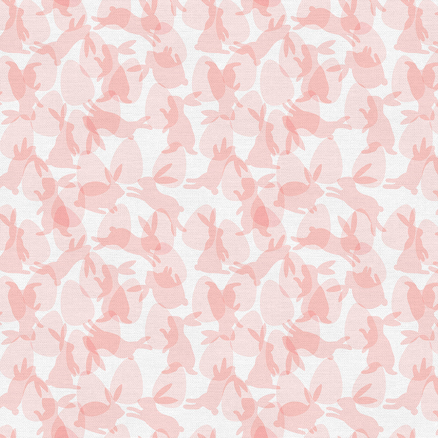 Bunny Hop - Pink – Paintbrush Studio Fabrics