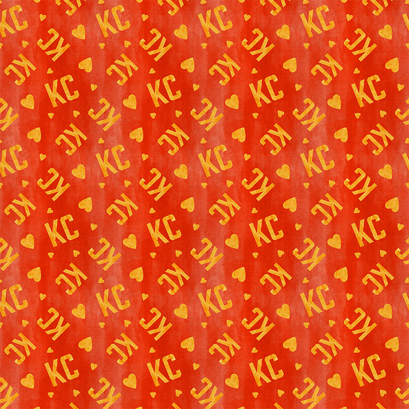 KC Heart Toss - Red