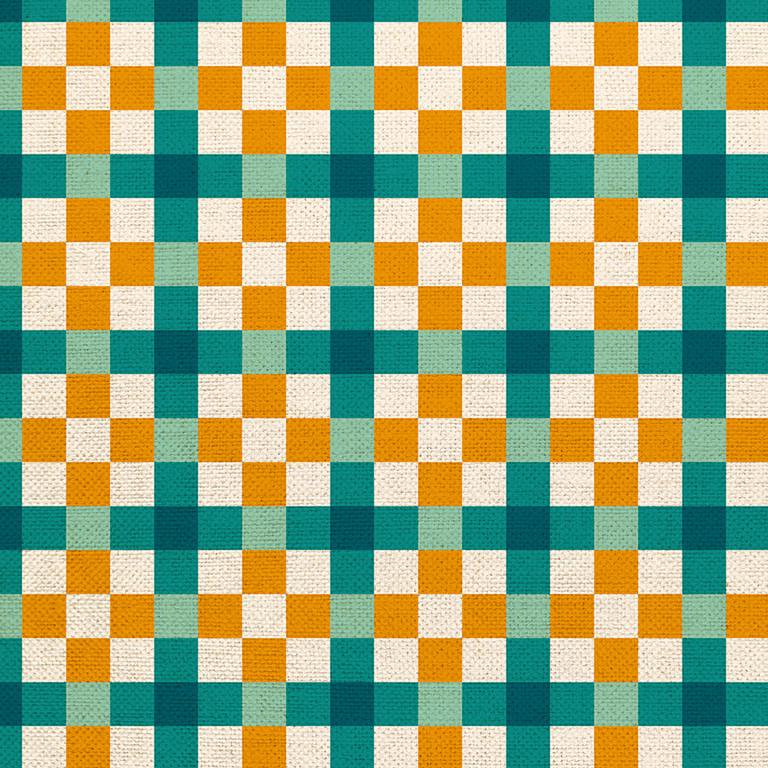 Quilted - Teal