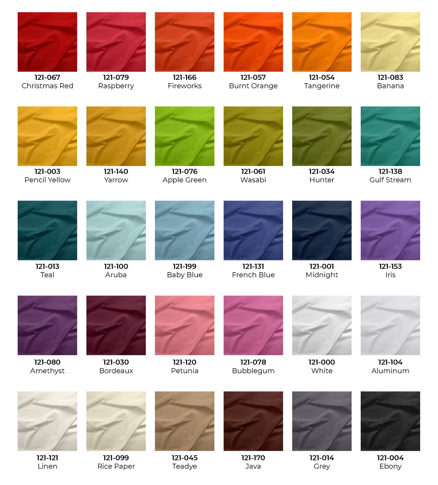 Painter's Palette Solids - Starter Pack - 30 Bolts