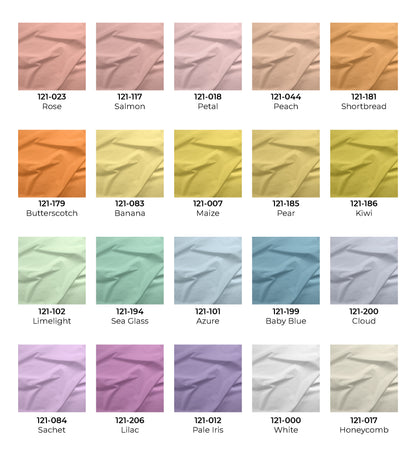 Painter's Palette Solids - Pastel Pack - 20 Bolts