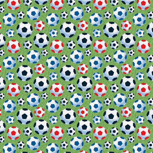 Soccer - Red/Blue/Green