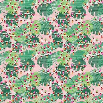 Flamingo Christmas by Lauren Lesley – Paintbrush Studio Fabrics