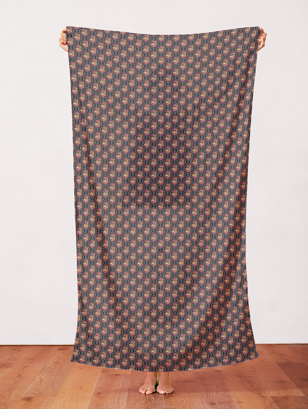 Louis Vuitton Plaid Flannel Fabric Brown