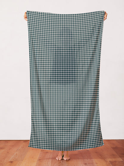 Windowpane Dark Green