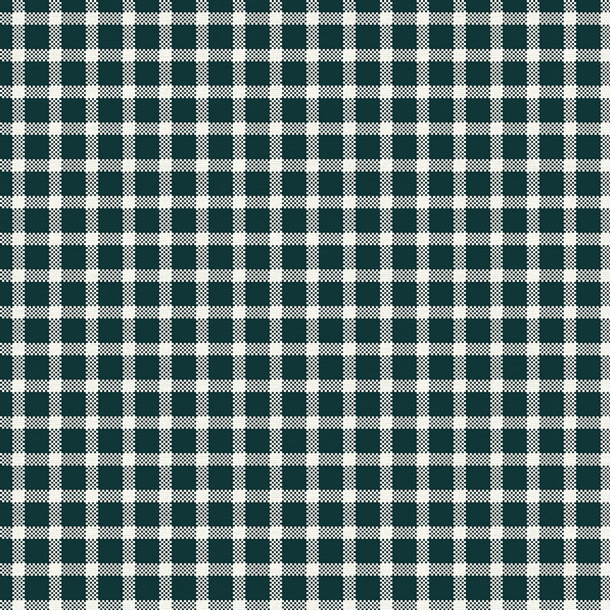 Windowpane Dark Green