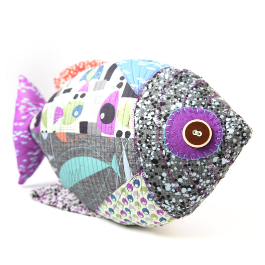 Patchwork Fish Pillow Patterns